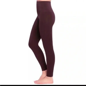 Spanx Burgundy leggings Medium Shapewear